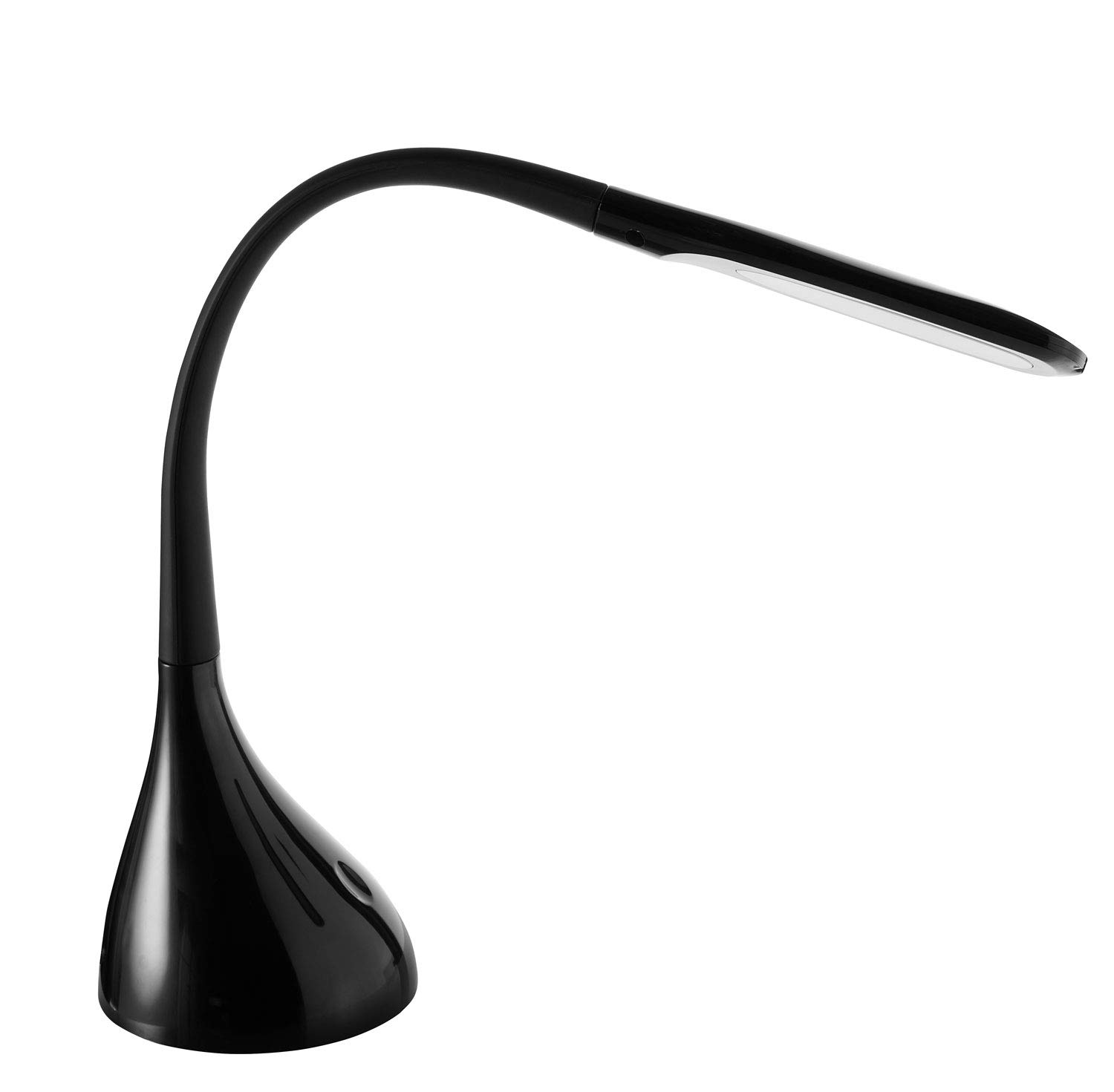 Alco-Albert - Lampada da Lavoro a LED Nera 13,5 x 13,5 x 45 cm