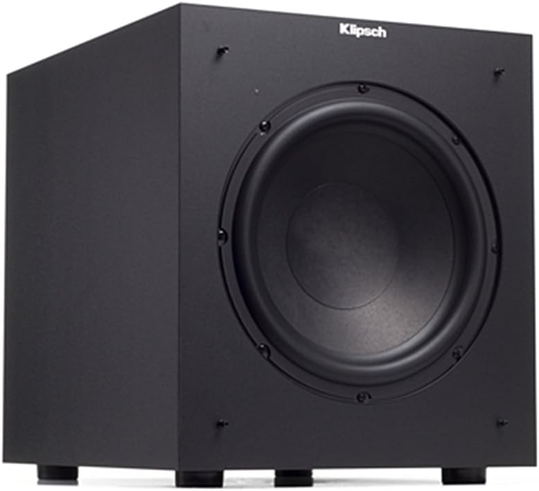Klipsch 10" Front-Firing 250w Peak Power Subwoofer (K100-SW)