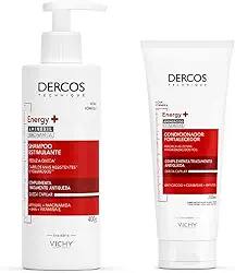 Kit Vichy Dercos Antiqueda Energy+: Shampoo 400g + Condicionador 200g