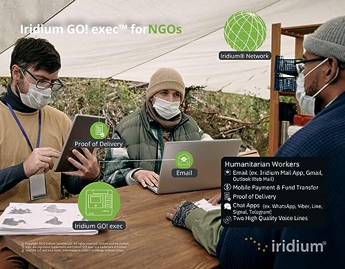 Iridium GO! exec: Satellit WiFi-hotspot med GPS och spårning
