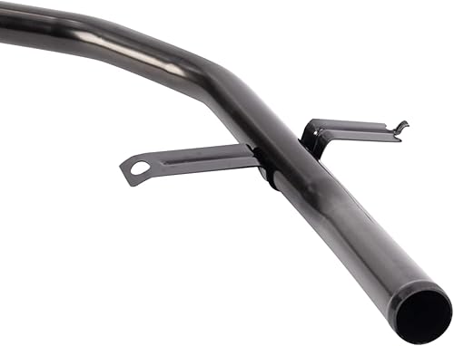 Vista 300 de TRQ Cuello de llenado de depósito de combustible negro compatible con Toyota Sienna 2004-2010