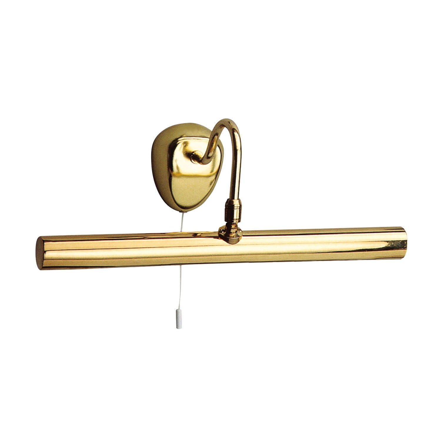 Wall Light Brass Picture From Polished Finish 35 Centimeters Wide Searchlight