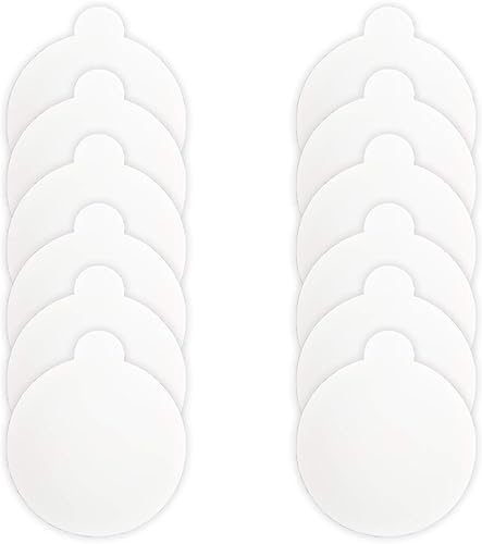 Trampa para mosquitos, tableros de pegamento recargables adhesivos, paquete de 12 unidades, 4.13 pulgadas, se adapta a la mayoría de los modelos de