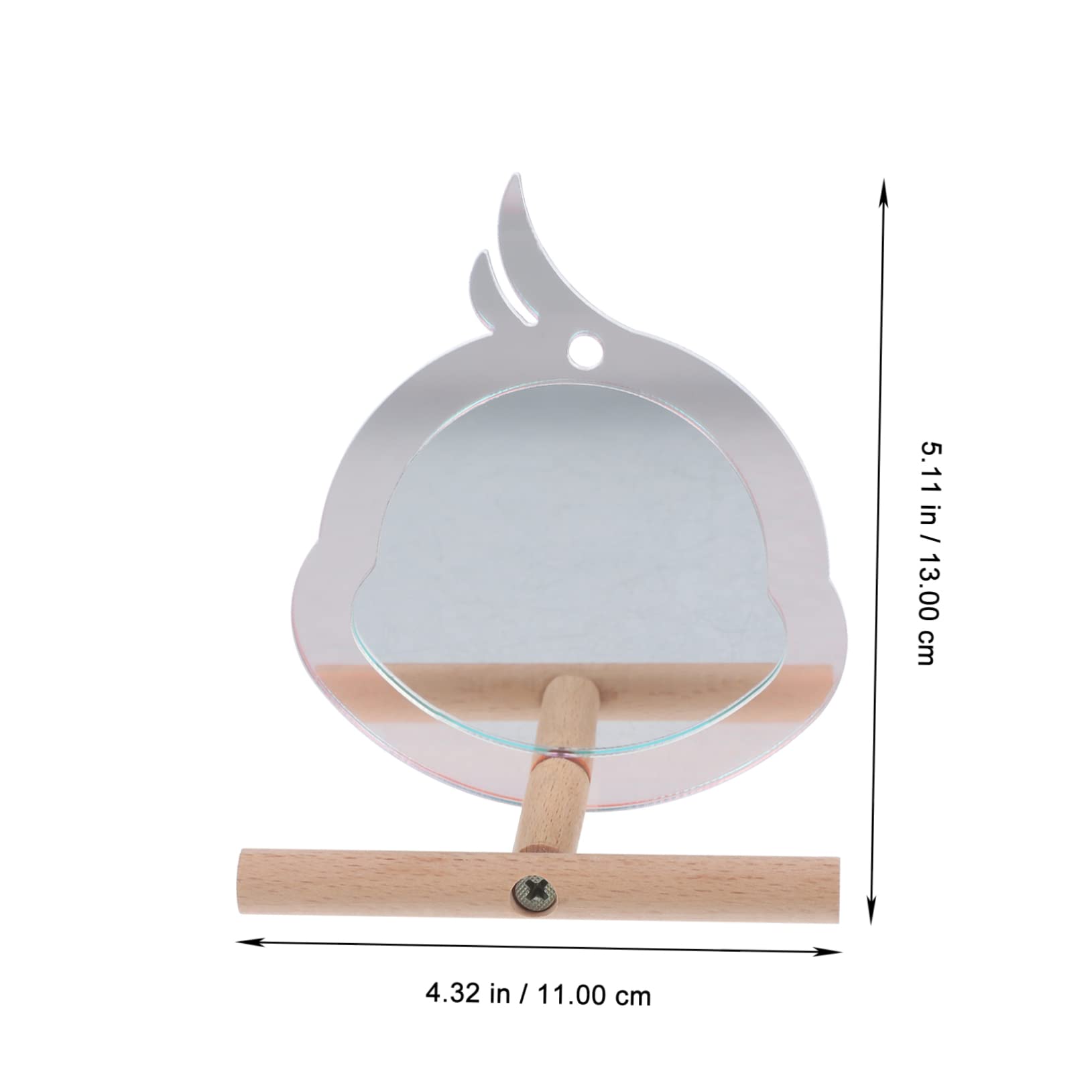 YARNOW 5piezas Perch para Aves Pequeñas Soporte Resistente para Periquitos y Juguete De Descanso y Ejercicio Diseño Chic Accesorio para Jaula De