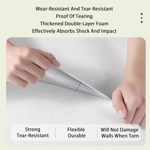 Papel tapiz de aislamiento térmico, autoadhesivo, impermeable, insonorizado, 3D, para decoración del hogar, 5 mm de grosor