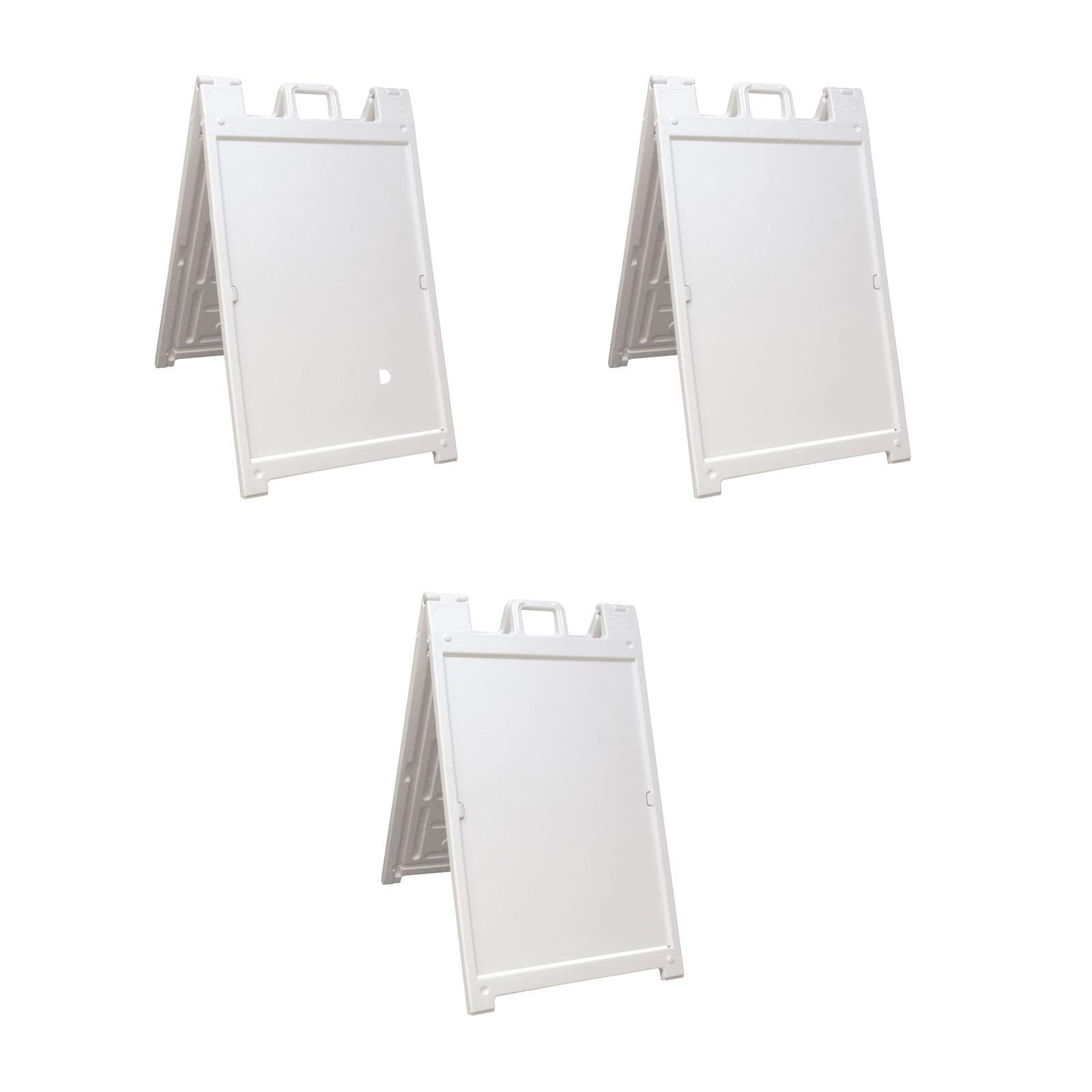 Plasticade Deluxe Signicade Portable A Frame Folding Double Sided Sign ...