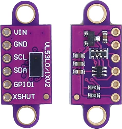 DUBEUYEW VL53L0X Time-of-Flight Distance Sensor Flight Measurement ToF Laser Range Finder 940nm Laser Detect Module for Arduino (2PCS) - Image 2