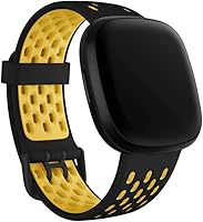 Vista 13 de Seleek Bandas de Reemplazo Compatibles con Fitbit Versa 3 / Versa 4 / Sense/Sense 2, Correas de Pulsera de Fitness de Accesorio Ajustable
