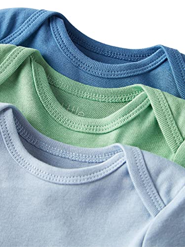 little planet by carter's unisex-baby 6-pack Organic Cotton Short-sleeve Rib Bodysuits2
