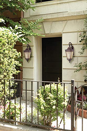 Image of Generation Lighting OL5401GBZ Cotswold Lane Outdoor Patio Lighting Wall Lantern, Bronze, 2-Light (9 Inch W x 21 Inch H) 120watts, cETL Listed, Safety Rated for Wet Locations