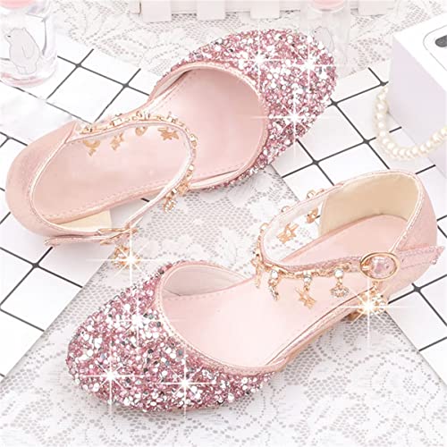 Stunner Girls' Cute Sequin Pumps Princess Pumps Shoes Party School Dress Shoes2