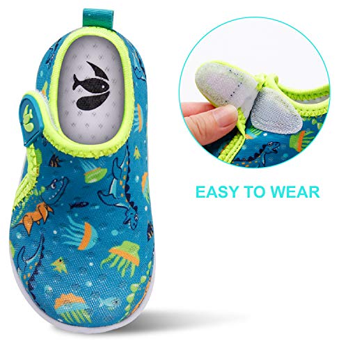 Image of FEETCITY Baby Boys Girls Water Sport Shoes Barefoot Kids Aqua Socks Quick-Dry Beach Swim Pool Shoes