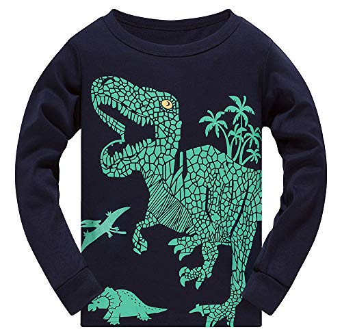 TEDD Garçons Ensembles de Pyjama Coton Mignonne Dinosaure Bébé Noël Vêtements de Nuit pour Enfants 11-12 Ans – vue 8