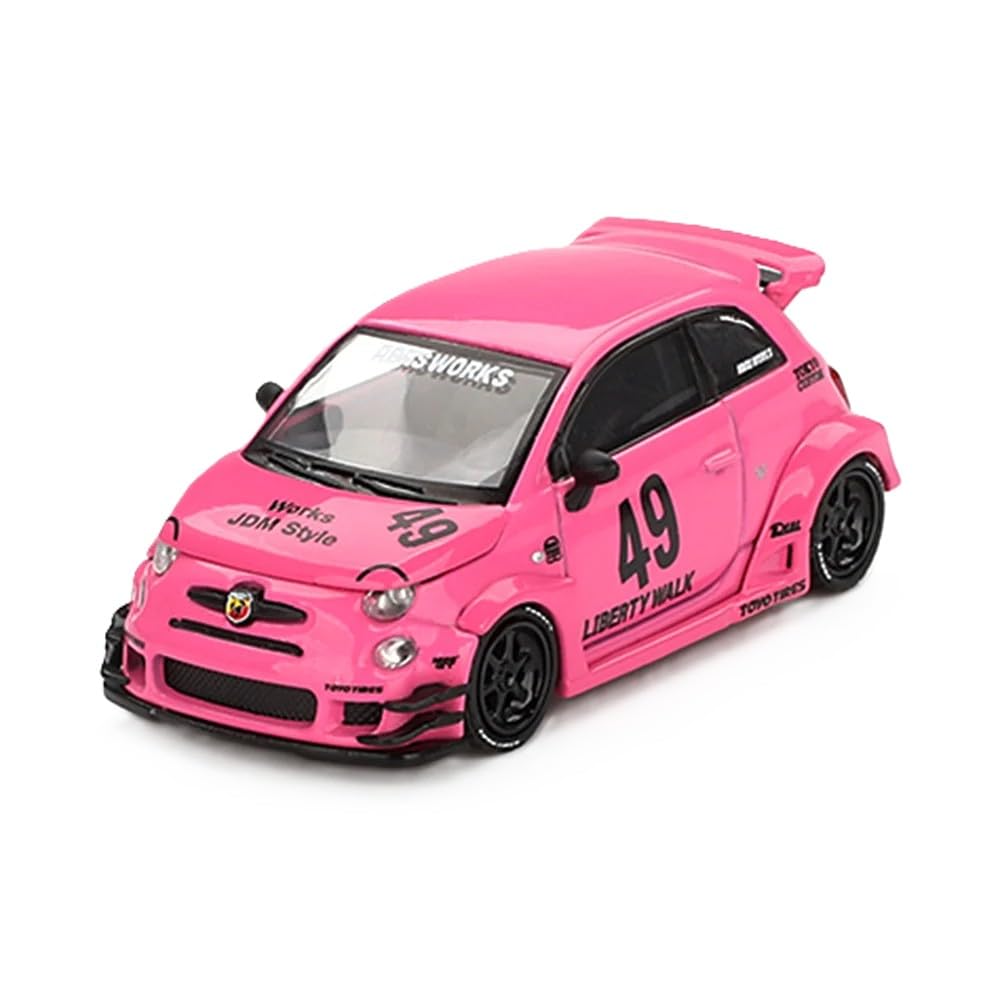 Amazon.com: Diecast Model Car Compatible with Mini GT 1:64 Abarth