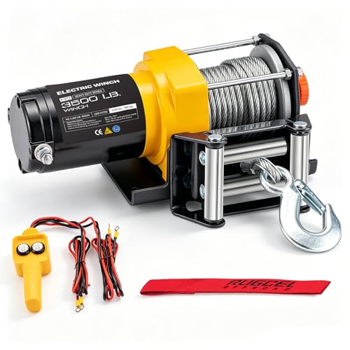 Winch eléctrico 3500lb para ATV y UTV miniatura 1