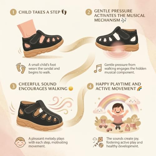 Image of Infant's Musical Sound Shoes | Age 6-22 Month |