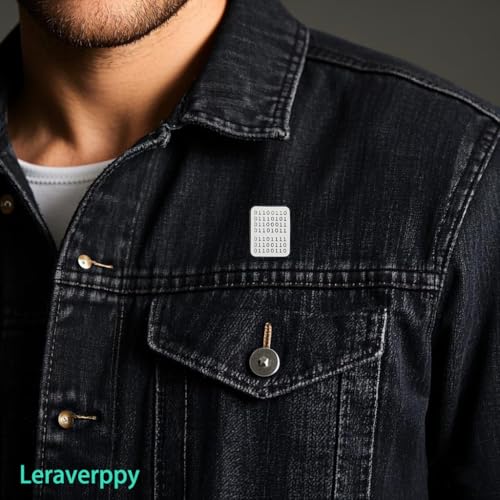 Image of Enamel Pin,Programming IT Lapel Pin,Technology And Innovation Badge Gift For Teens Student Computer Lover Scientist Friends DIY Decor Denim Jacket Canvas Bag Backpack Shirt Collar Accessory