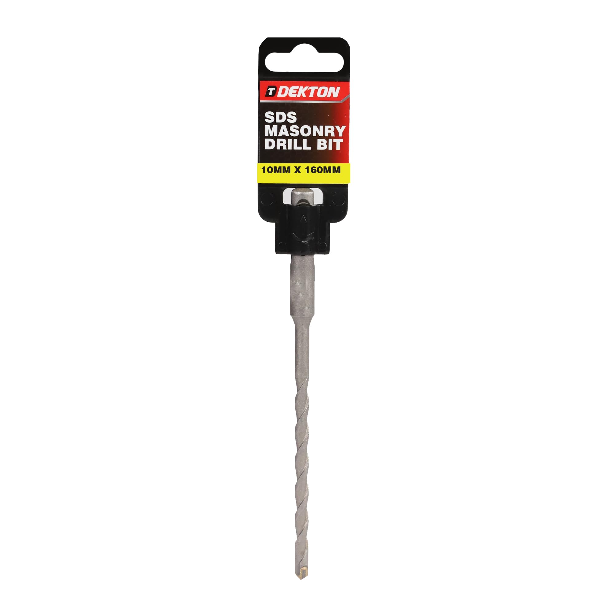 Dekton SDS Masonry Drill Bit 10mm x 160mm | Heavy Duty for Block, Brick & Concrete | Precision Drill Bit for Accurate Holes | Durable Construction for Tough Materials |For Professional & DIY Use