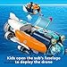 LEGO City Deep-Sea Explorer Submarine 60379 Building Toy Set, Ocean Submarine Playset with Shipwreck Setting, 6 Minifigures and 3 Shark Figures for Imaginative Play, A Gift Idea for Ages 7+
