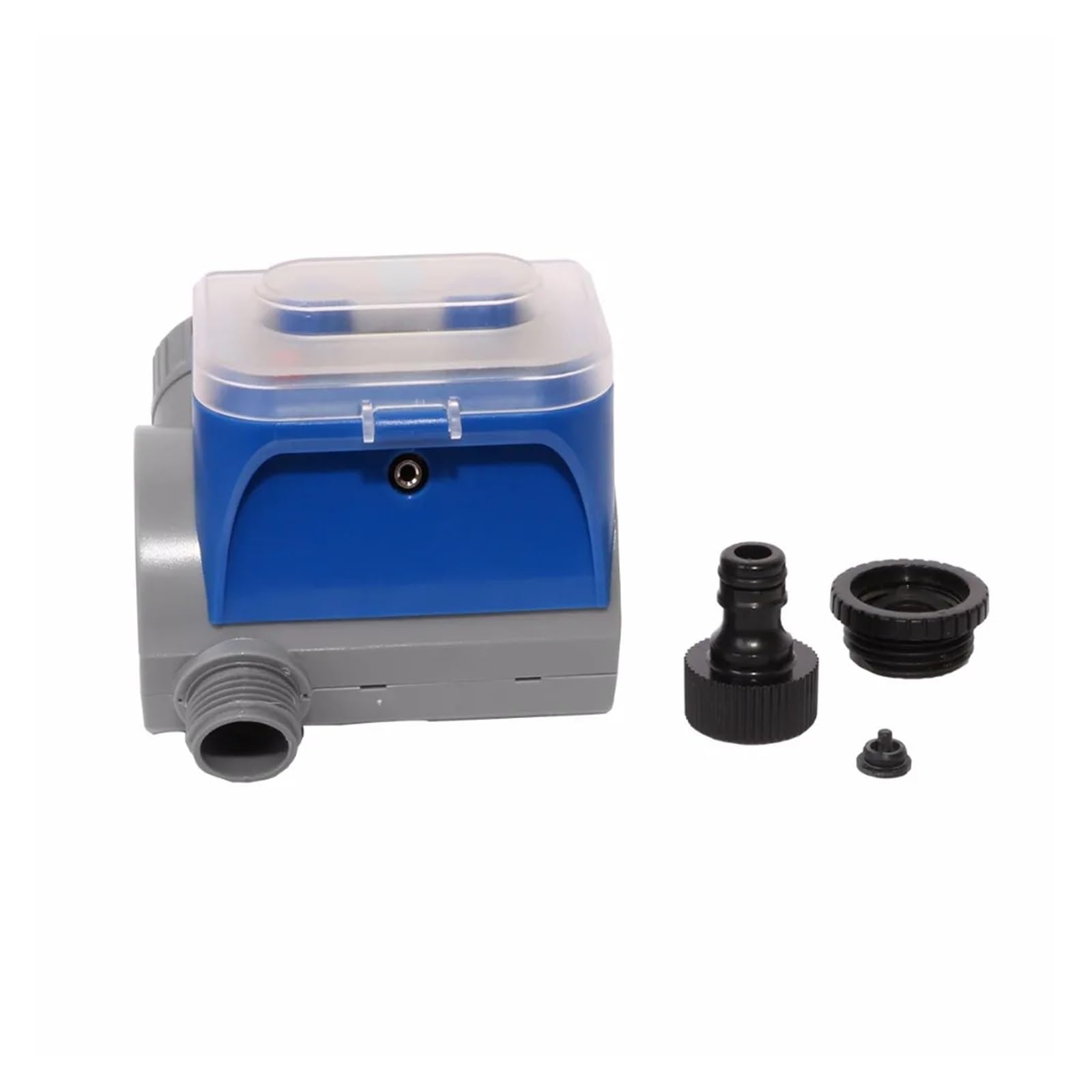 NURII Elettrovalvola Automatica Elettronica for irrigazione Domestica da Giardino, Timer for irrigazione, Funzione di Ritardo, sensore di Pioggia e sensore di umidità (Size : with Rain Sensor)