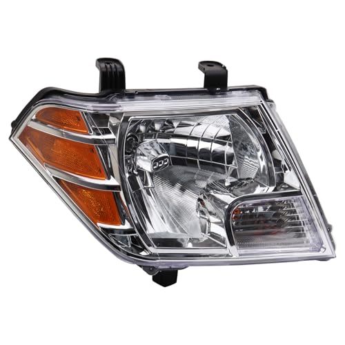 Image of TRQ Passenger Side Headlight Assembly Compatible with 2009-2021 Nissan Frontier NI2503188