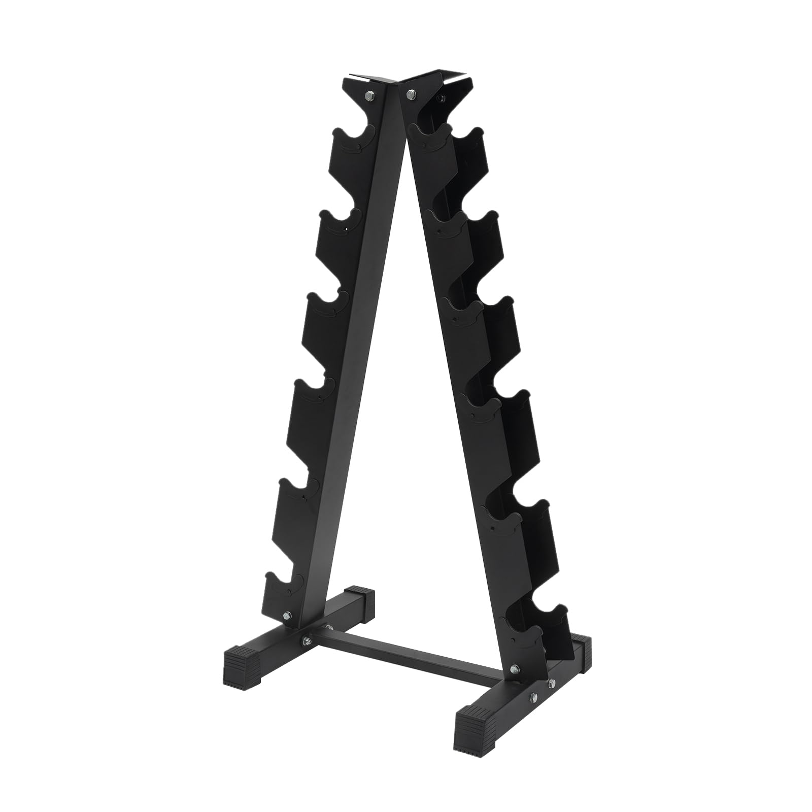 6-Tier Weight Rack for Dumbbell - Strength Training Dumbbell Rack Stand Only - Home Gym Storage Racks - 40