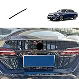 TUBAIZAI Car Accessories Compatible with BMW 5 Series Sedan 530i 540i 2024 2025(G60) Rear Trunk Logo Lid Tail Gate Cover Trim ABS 1PC(Carbon Fiber Style)
