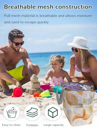 Mesh Beach Bag Oversized Tote Bags for Women Bohemian Gold Color Block Large Travel Pool Bags with 8 Pockets2