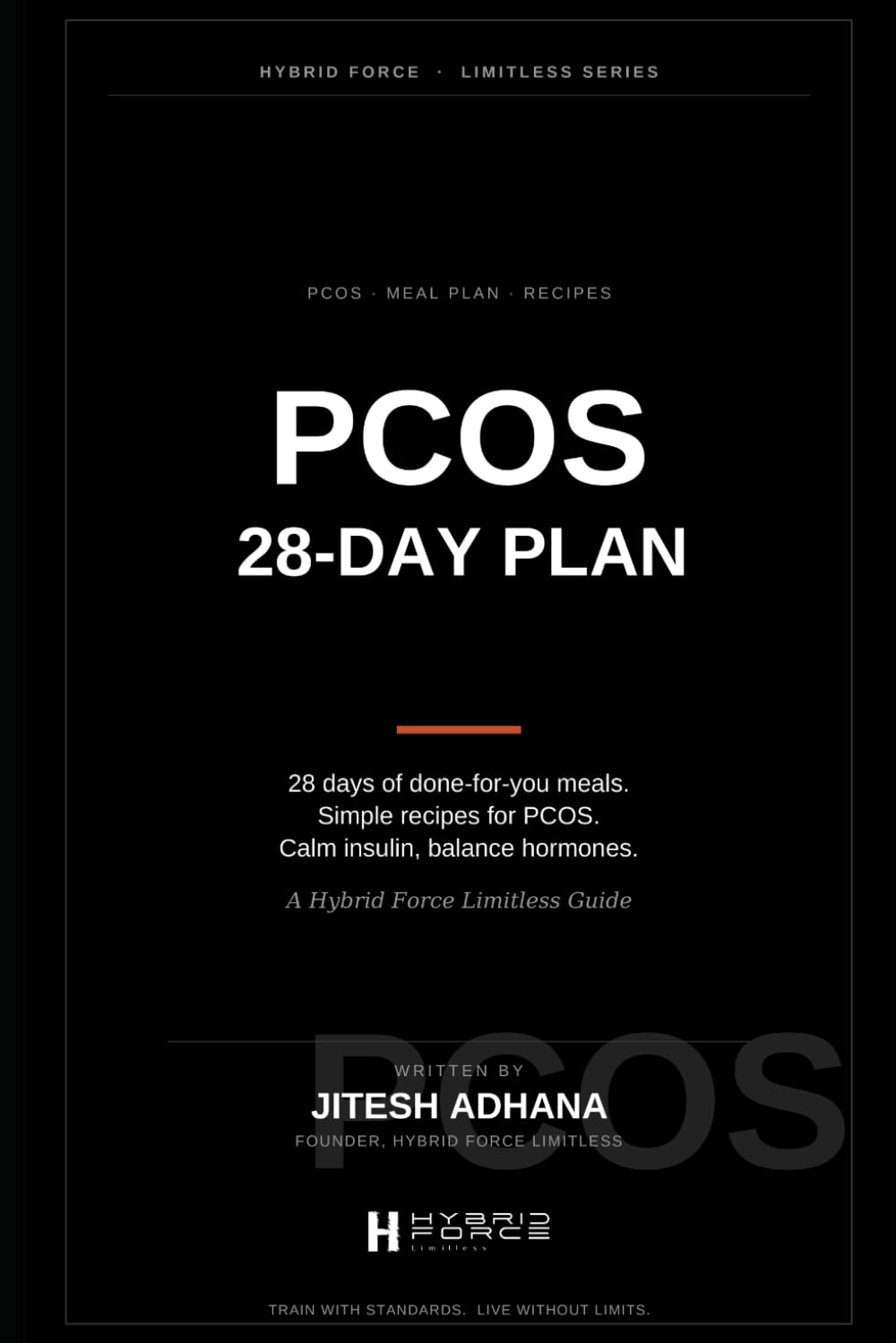 PCOS 28-DAY PLAN: A Done-for-You Meal Plan and Simple Recipes to Calm Insulin and Balance Your Hormones.