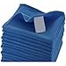 CHYLMAPHEN Cleaning Cloths 12 Packs of Microfiber Cleaning Cloth 12x12 lint-Free and Strip-Free(Blue)