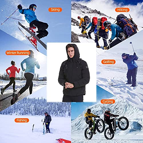 DLBJ Giacca riscaldata, leggera, ricaricabile