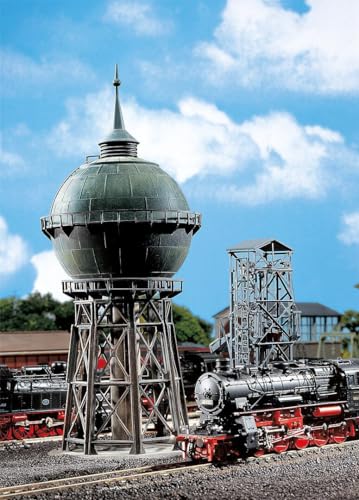 FALLER 120143 - Wasserturm „Haltingen“, Weiss/Opulenter Garten