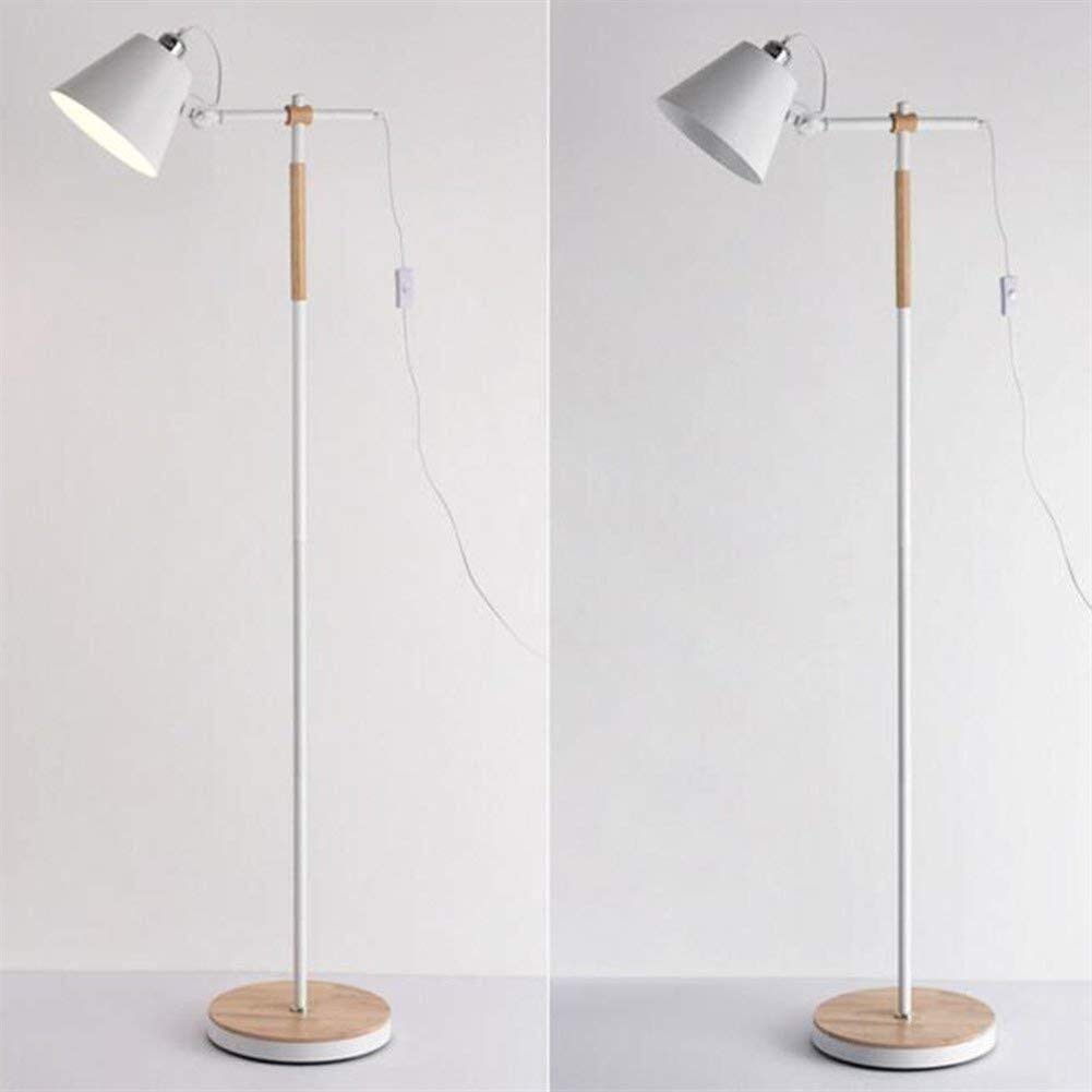 Amazon.co.jp : ZT-TTHG フロアスタンド 木製の鉄のランプ