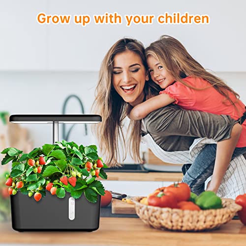 Garden Hydroponic Growing System Indoor With 3 Led Grow Light Modes,Indoor Grow Kitcan,Be Used Anywhere Indoors,Herb Garden #TOP5