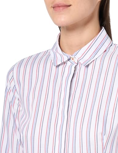 Image of Tommy Hilfiger Women's Roll Tab Button Down Shirt (Regular and Plus Sizes)
