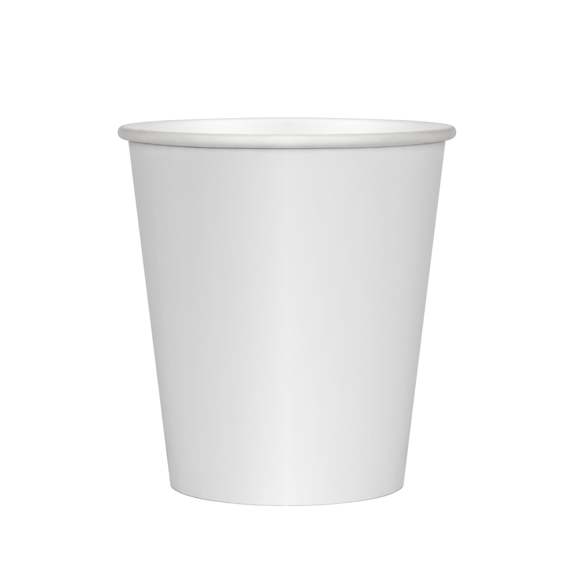 cubex professional Kartonowe kubki Różne rozmiary do kawy Woda lub napoje ciepłe i zimne (1000 białych szklanek, 240 ML)