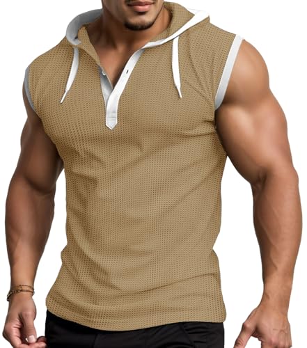 Sweat à capuche gaufré pour courir en été et rester au frais lors du running