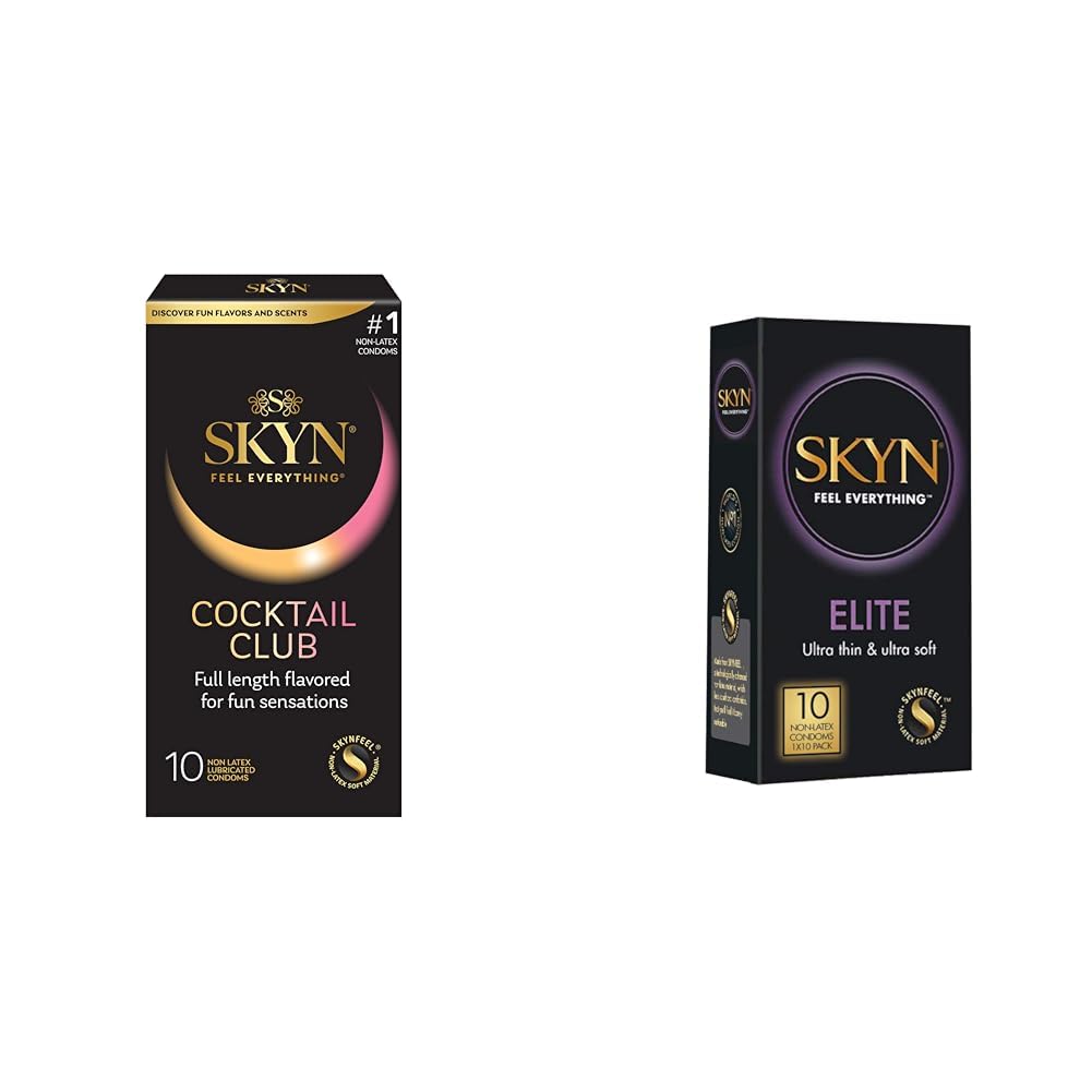 skyn cocktail club flavored non-latex lubricated condoms SKYN® Cocktail Club main image 0