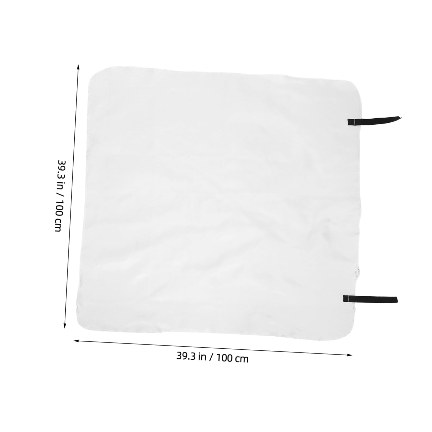 Toyvian 1PC Durable Fire Blanket Portable Protection Blanket Made of Glass Fibre for Home and Outdoor Use Red