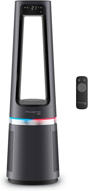 Rowenta Eclipse 3-en-1, purificateur ventilateur, air pur…