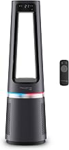 Rowenta Eclipse 3-in-1 Luftreiniger, Ventilator und Heizer QU5062 | Heizlüfter, filtert 99,9% der Partikel, für 30 m2 Raumgröße, schnelle Heizung bis zu 35°C, Farbe: Schwarz/Grau