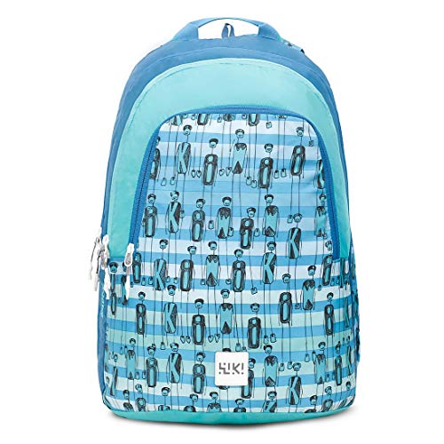 Image of Wildcraft Wiki 5 Character 4 Compartment Backpack Blue (11966 Blue)