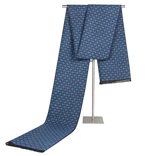 Écharpe d'hiver hommes vintage foulard chaud business casual doux