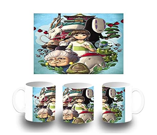 MERCHANDMANIA TAZA DE PLASTICO EL VIAJE DE CHIHIRO plastic mug | Ya disponible en tu tienda friki favorita! En mundofriki.es!