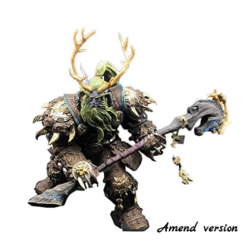 Lilongjiao World of Warcraft Series: Night Elf Druid: Broll Bearmantle PVC Figure Model Model Toys
