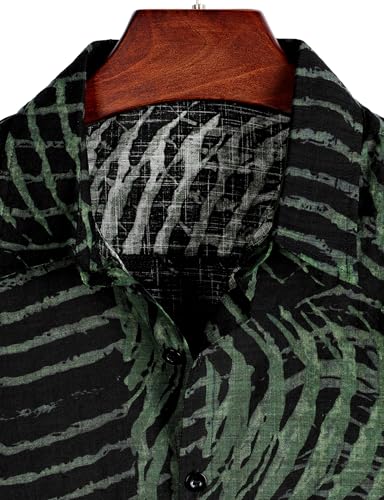 Image of VATPAVE Mens Casual Hawaiian Floral Shirts Short Sleeve Button Down Tropical Shirts Beach Summer Shirts