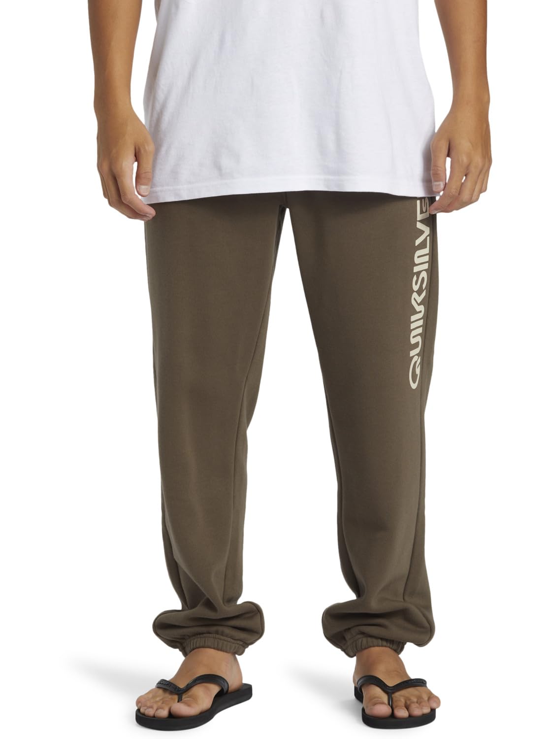 Quiksilver Sweatpants Graphic Jogger Men Brown XS