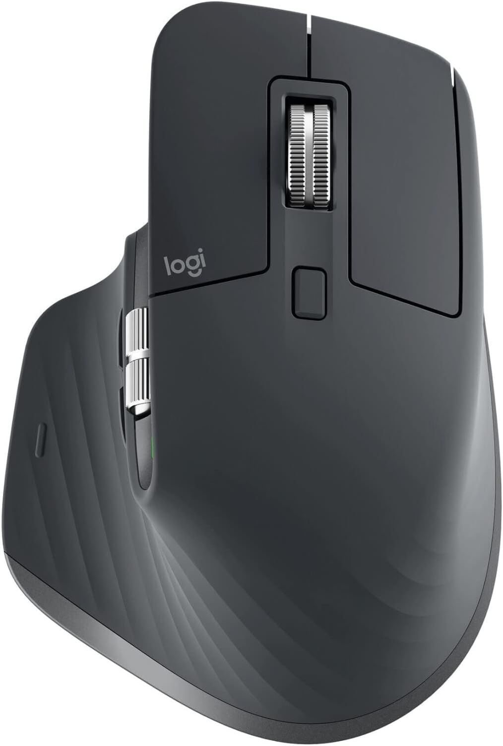 Logitech MX Master 3 – Advanced Wireless Mouse for Mac, Ultrafast Scrolling, Ergonomic Design, 4000 DPI, Energy Saving USB-C, Bluetooth, Apple MacBook, iPad Compatible - Grey, (910-005696)