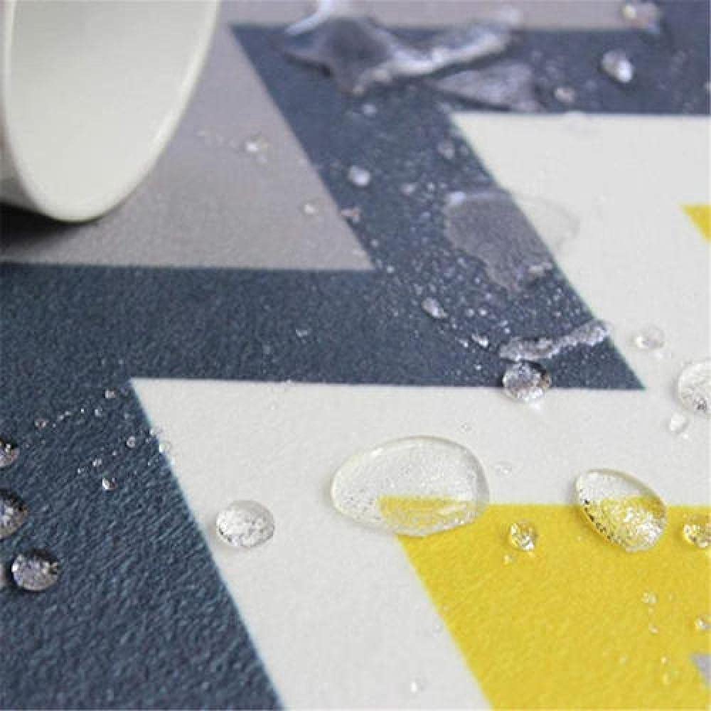 Alfombra Pequeña Dormitorio Moderno Modelo geométrico Simple Antideslizante Arecio de Agua de Lavado de Agua de Lavado de Agua. Sala de Estar Alfombra Grande alfombra140X200CM/4ft 7''X6ft 7''
