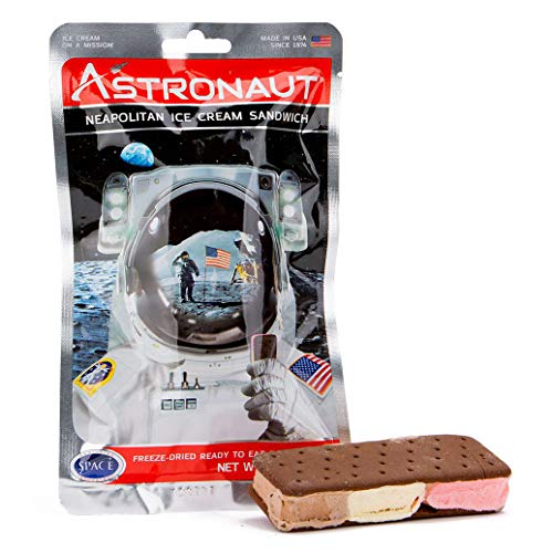 Astronaut Weltraum-Nahrung Eis Neapolitan -Sandwich 1 Paket